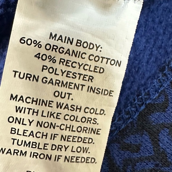 Zella Girl Navy Patterned Casual Dress - Picture 5 of 13